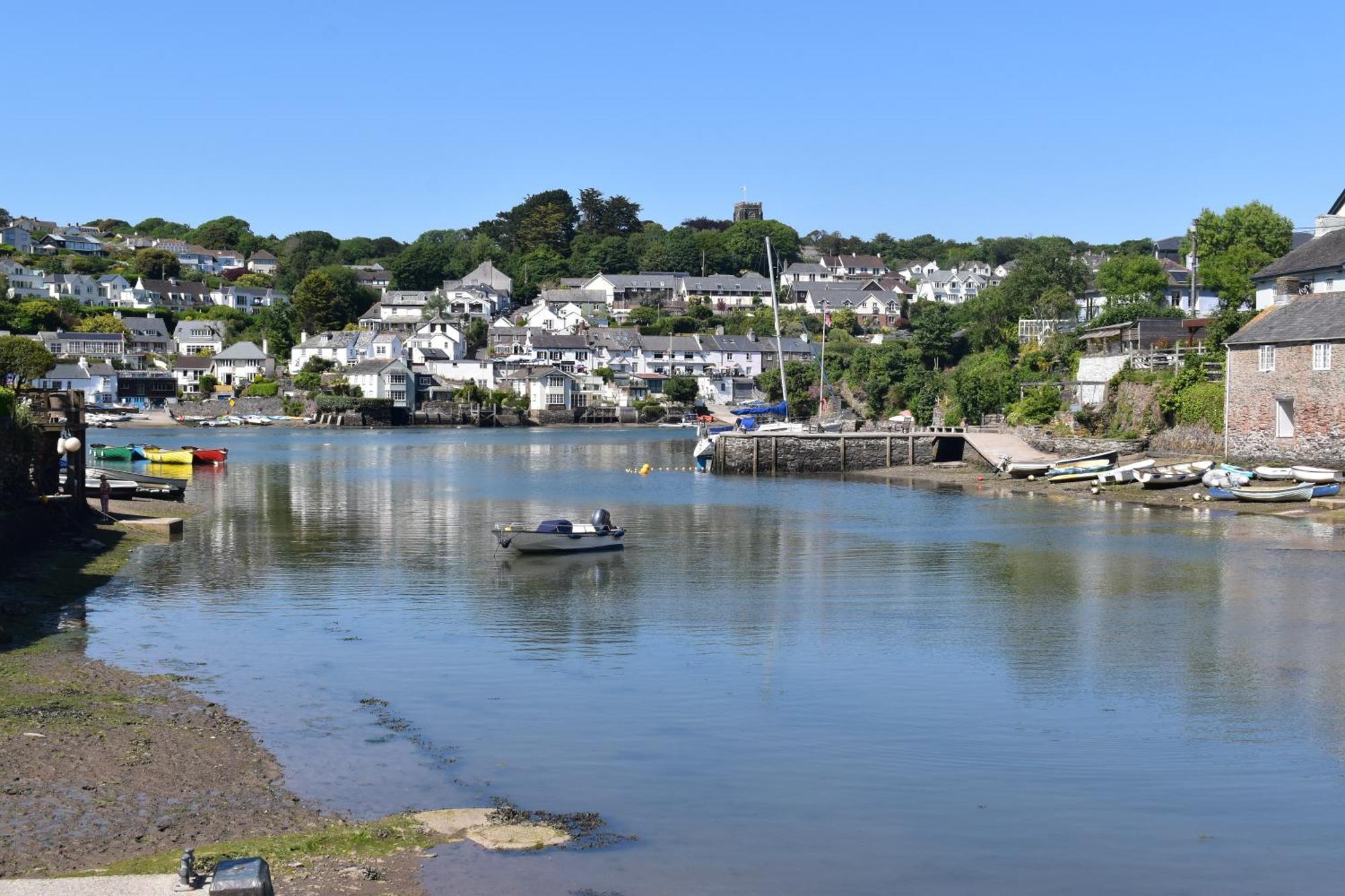 Villa Old Engine House Noss Mayo Esterno foto
